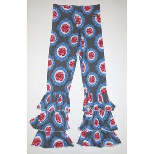 Matilda Jane girls 14 12 benny leggings paint by numbers moon mist Picasso pants